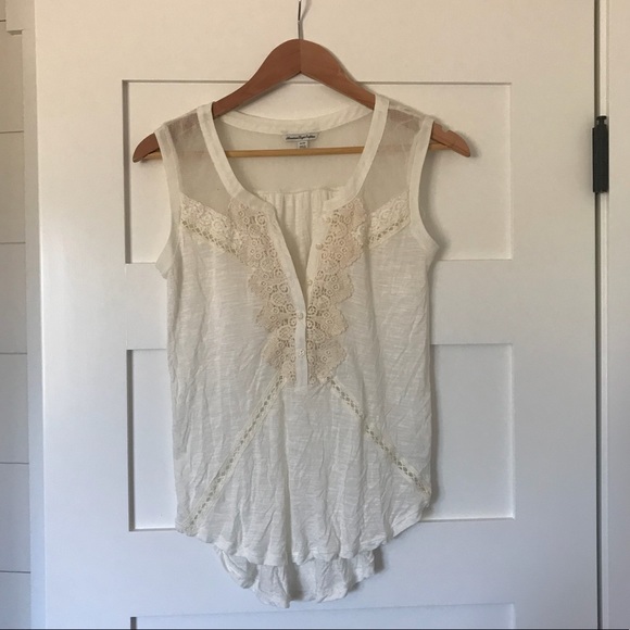 White embroidered top - Picture 1 of 4